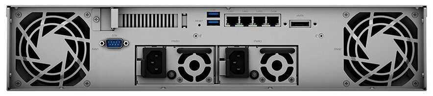 Сетевой накопитель (NAS) Synology RS1221+ фотография 2