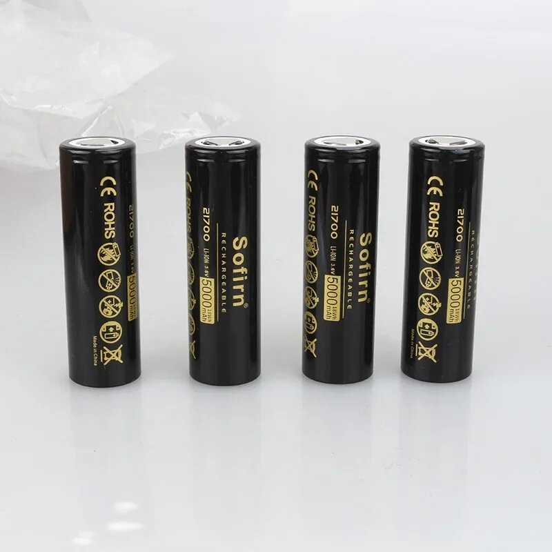 Аккумулятор Sofirn 21700 (5000 mAh 3.7V) фотография 8
