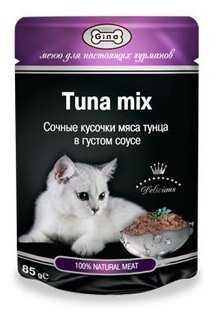 Корм для кошек Gina с тунцом фотография 1