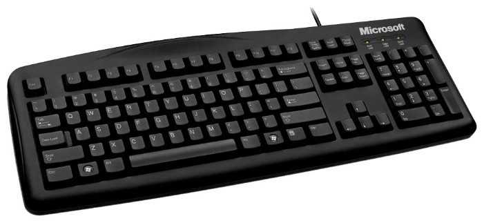 Клавиатура Microsoft Wired Keyboard 200 Black USB