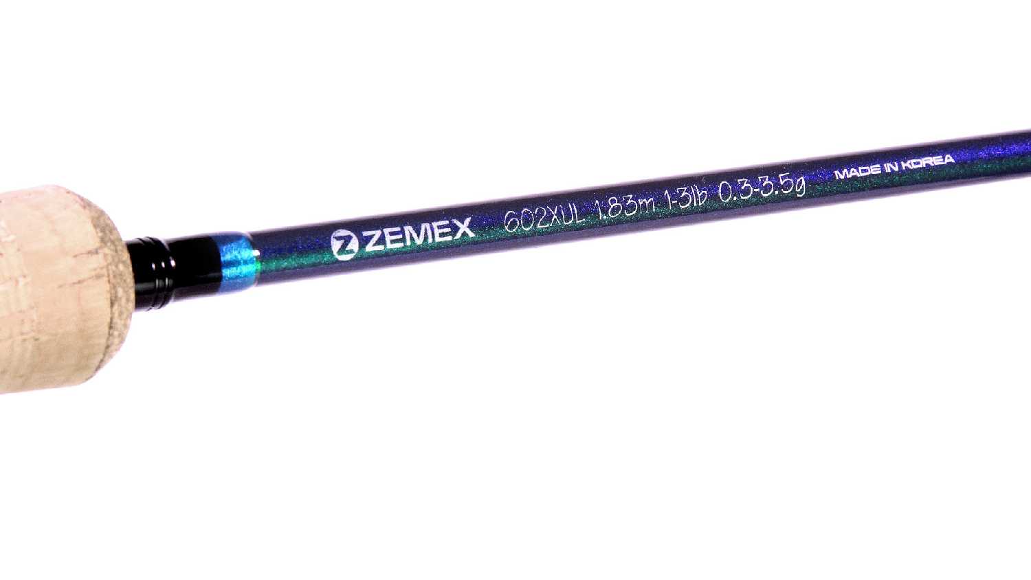 Спиннинг Zemex VIPER Trout 602XUL (1.83м 0.3-3.5гр) фотография 5