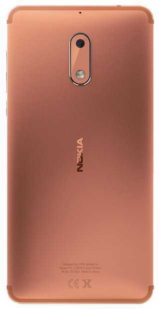 Смартфон Nokia 6 64GB фотография 4
