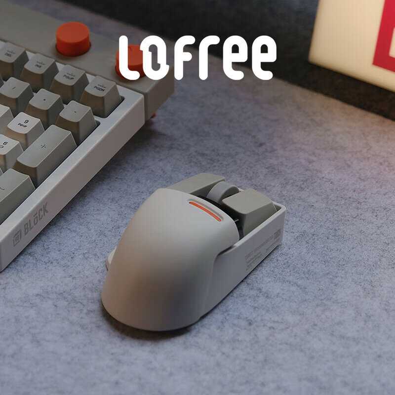 Компьютерная мышь LOFREE Wireless Three-Mode PBT Office with OLED Display фотография 1