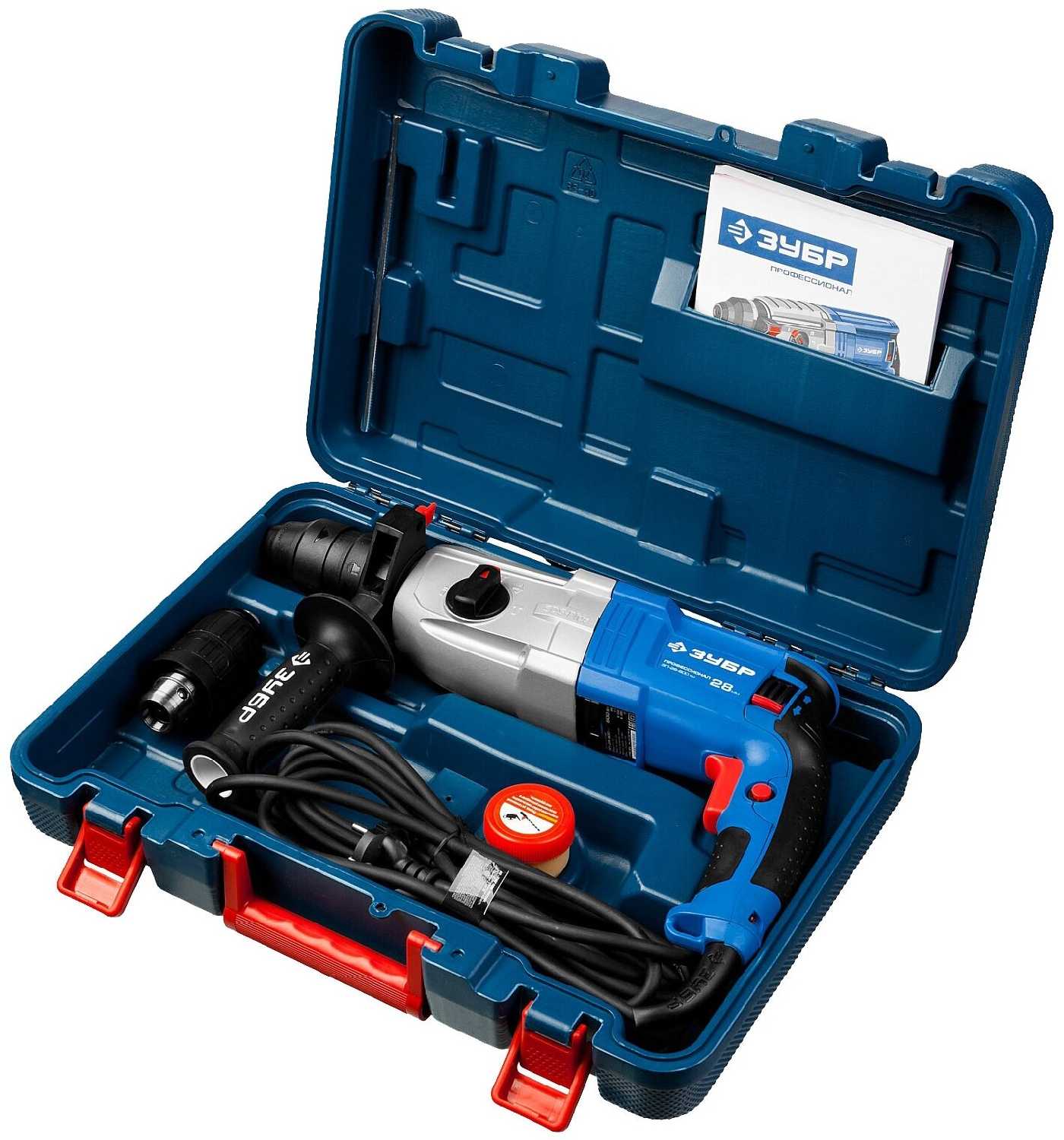 Перфоратор ЗУБР ЗП-28-800 КМ, 800 Вт фотография 7