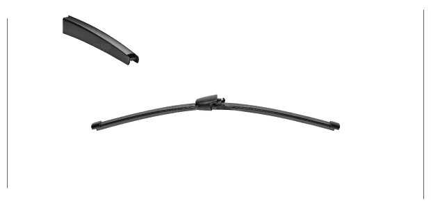 Щетка стеклоочистителя бескаркасная SWF VisioFlex Rear 119503