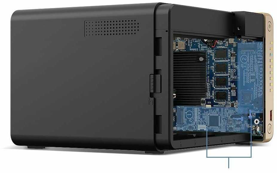 Сетевое хранилище Qnap TS-664-8G (N5095) фотография 6