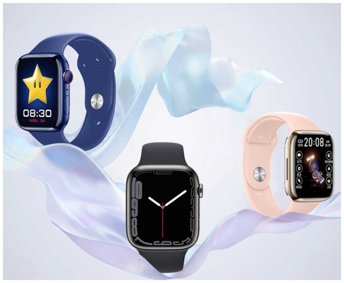 Умные часы Smart watch M7 Pro Max, 45mm, цвет серый фотография 3