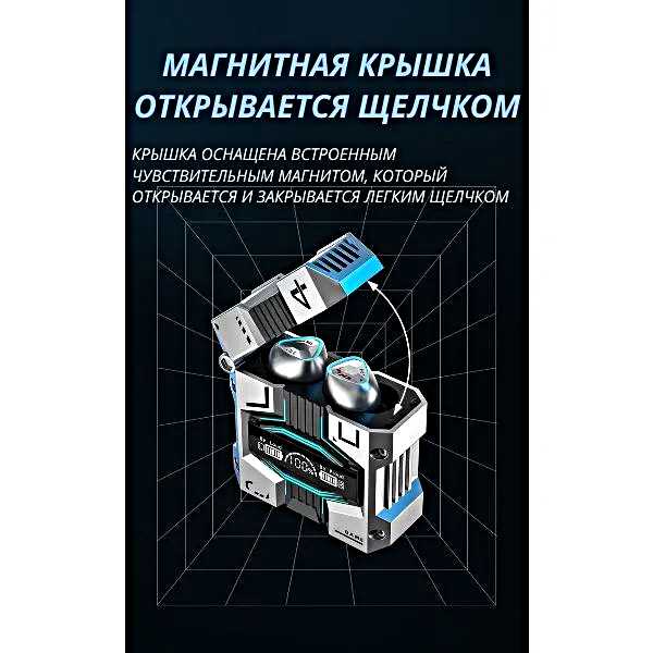 Беспроводные наушники TWS M45 фотография 17