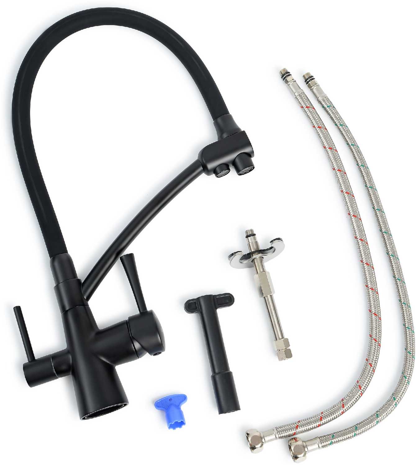 Смеситель для кухни Chipponi 211 (211BL) фотография 13