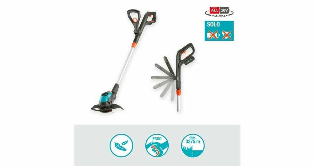 Триммер аккумуляторный GARDENA EasyCut 23/18V P4A (14700-55) фотография 19