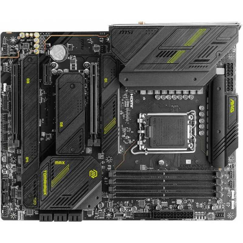 Материнская плата MSI MAG Z790 TOMAHAWK MAX WIFI [LGA 1700] [Intel Z790] [4xDDR5] [ATX]