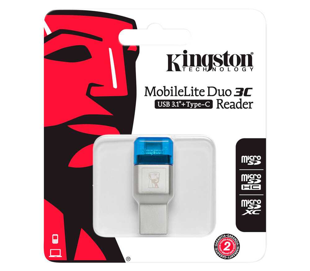 Картридер Kingston MobileLite Duo 3C (FCR-ML3C) фотография 6