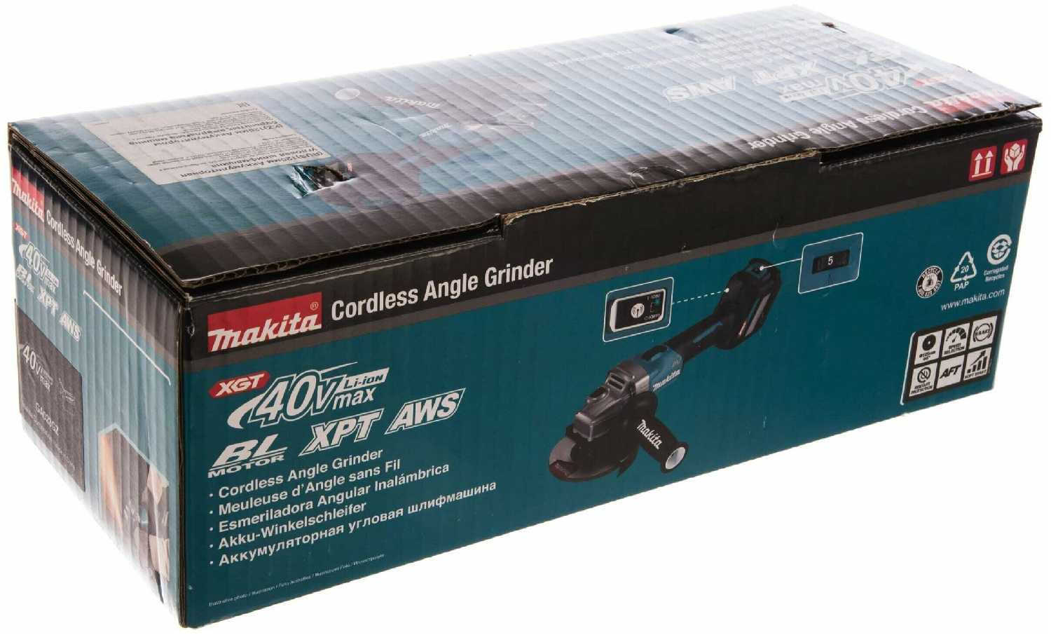 УШМ Makita GA023GZ (125 мм) фотография 15
