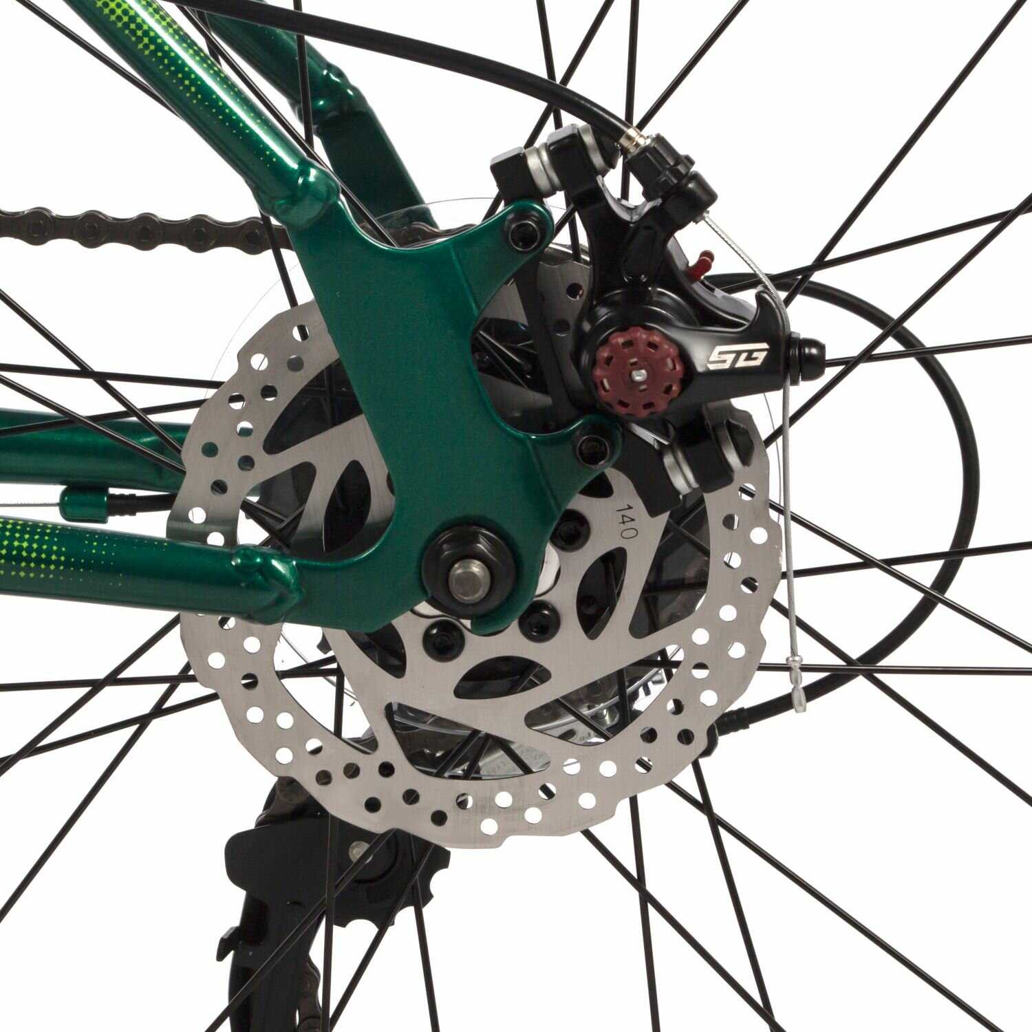 Подростковый горный (MTB) велосипед Foxx Caiman 24 (24SHD. CAIMAN.12RD4) фотография 19