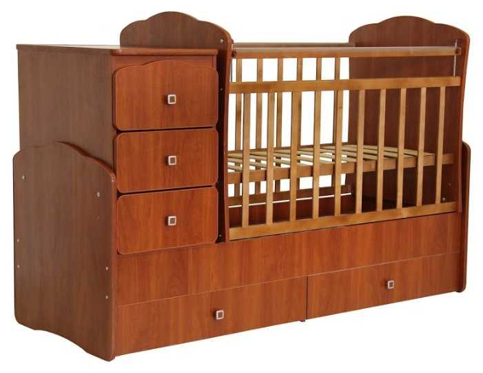 Кроватка Фея 2100 (трансформер), трансформер, поперечный маятник фотография 4