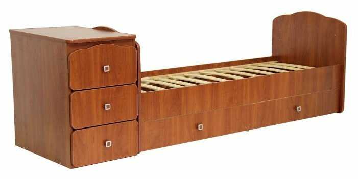 Кроватка Фея 2100 (трансформер), трансформер, поперечный маятник фотография 5