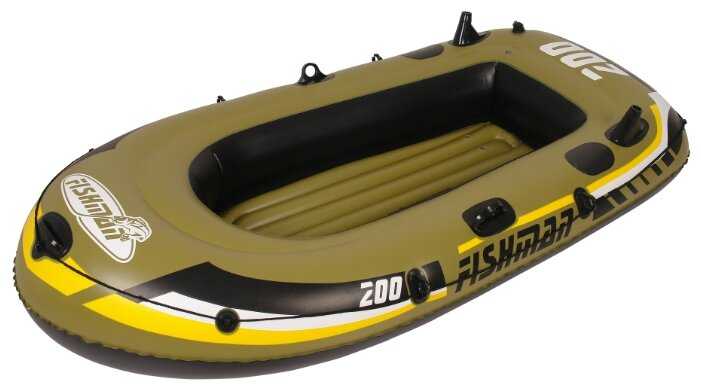 Надувная лодка Jilong Fishman 200set JL007207-1N с веслами и насосом фотография 2
