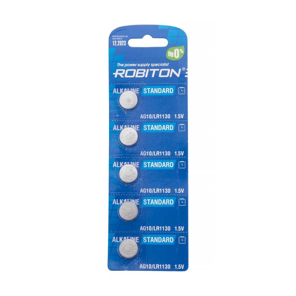 Батарейка Robiton Standard R-AG3 (16950) фотография 3