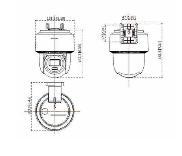 IP-камера Hikvision Поворотная IP-камера (DS-2DE2C400MWG-E) фотография 5