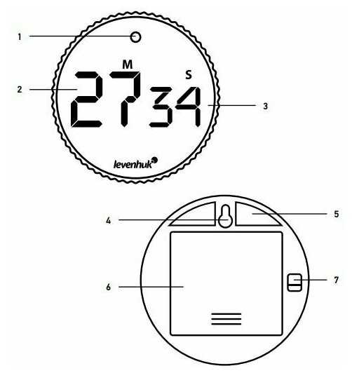 Таймер Levenhuk Wezzer Tick H20 фотография 8