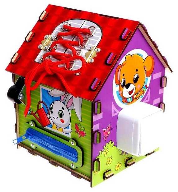 Бизиборд Лесная мастерская Домик 7334344