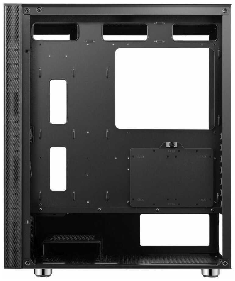 Корпус ATX Formula F-3703 черный фотография 7