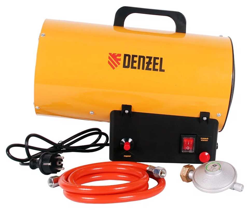 Газовая тепловая пушка Denzel Электрод зажигания GHG-10 фотография 10