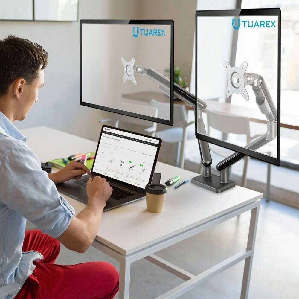 Кронштейн TUAREX Кронштейн для двух мониторов TUAREX ALTA-15 фотография 1