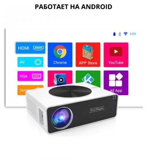 Проектор TouYinGer Q9W (Full HD) фотография 7