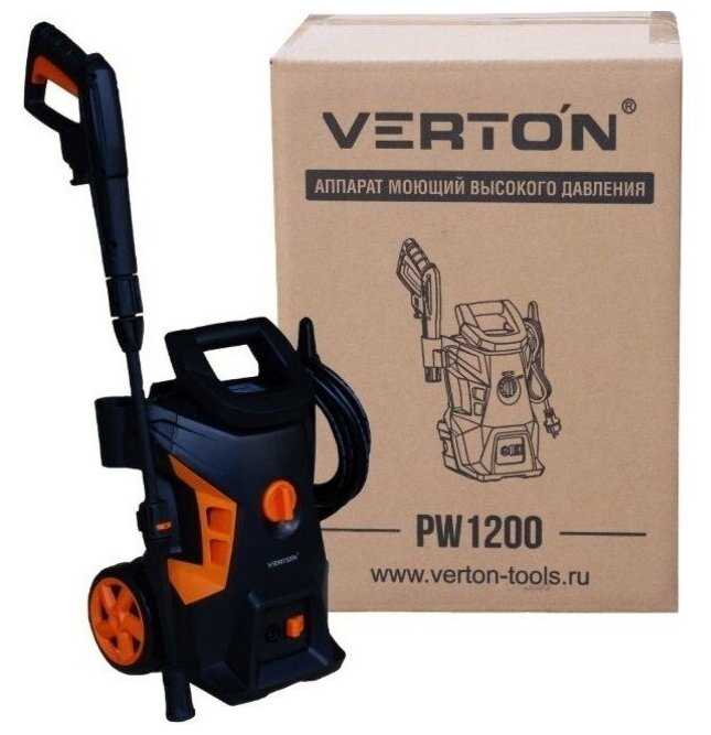 Мойка высокого давления VERTON PW 1200 фотография 8