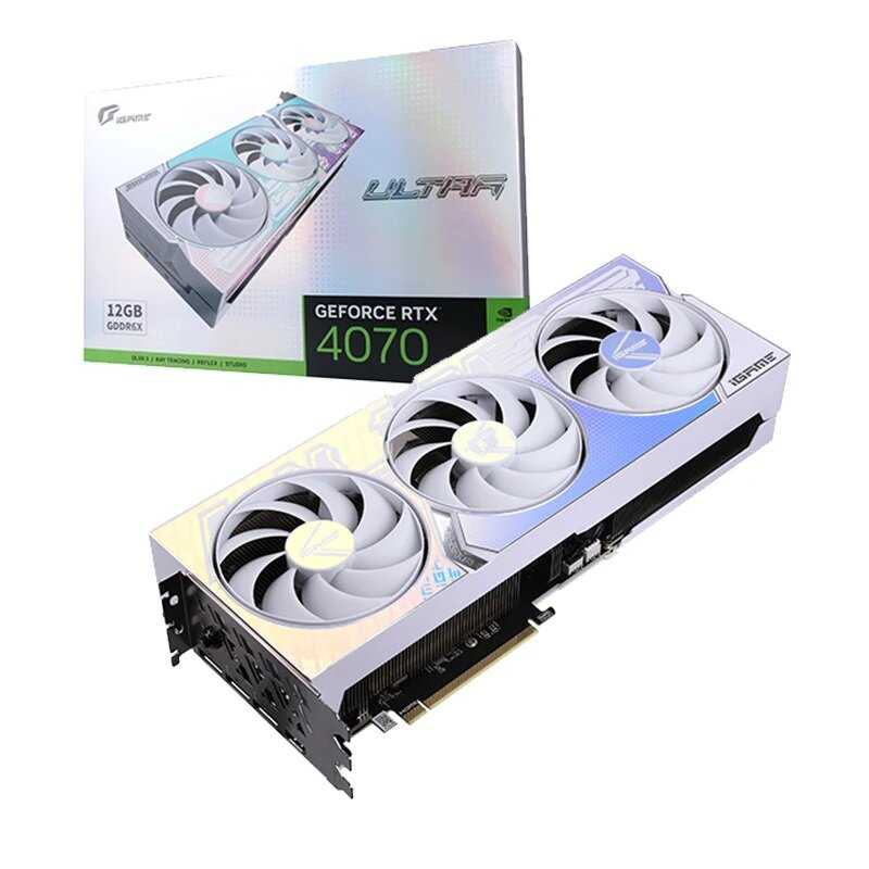 Видеокарта Colorful iGame GeForce RTX 4070 Ultra W OC V2-V (12 ГБ) фотография 6