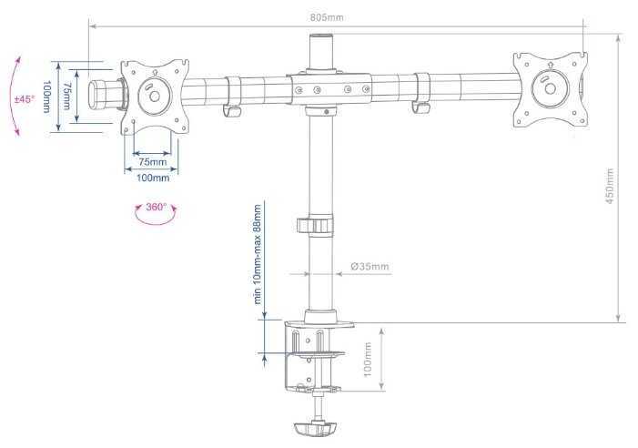 Крепление Arm Media LCD-T42 фотография 2