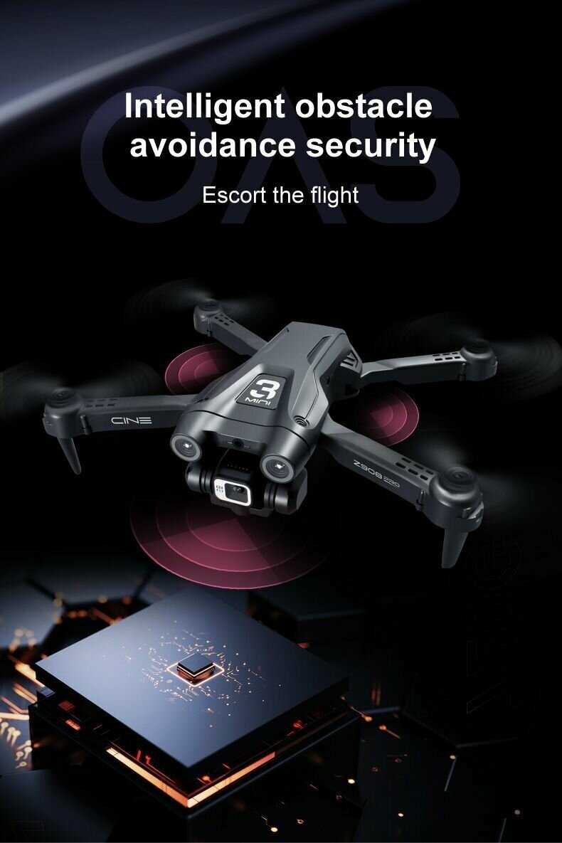 Дрон квадрокоптер Z908 Pro WIFI FPV Mini фотография 10