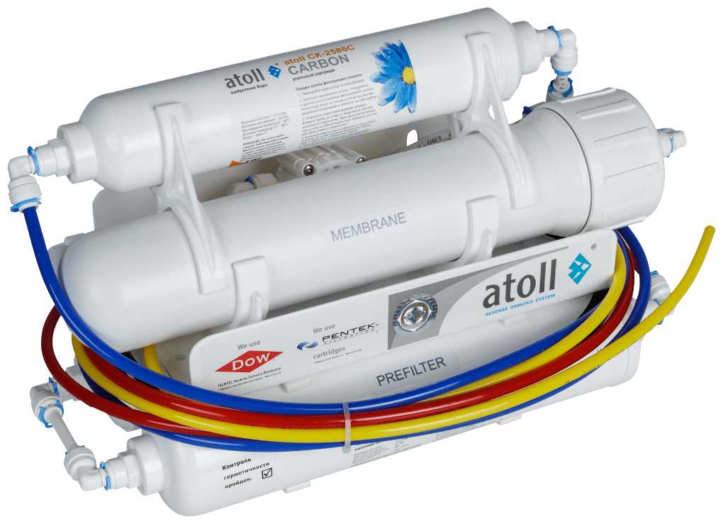 Фильтр под мойкой Atoll A-450 STDA Compact 1/2” с обратным осмосом фотография 4