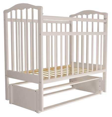 Кроватка Агат Золушка-5, классическая, продольный маятник