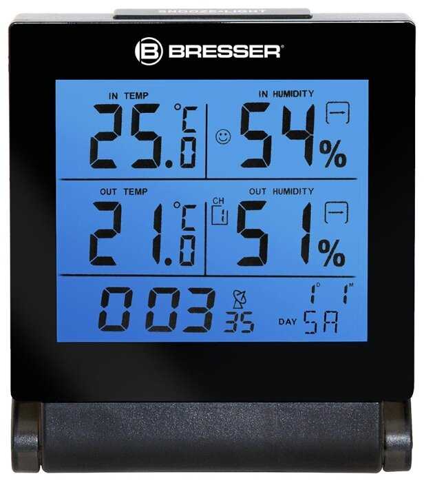 Метеостанция BRESSER MyTime Travel Alarm Clock фотография 1
