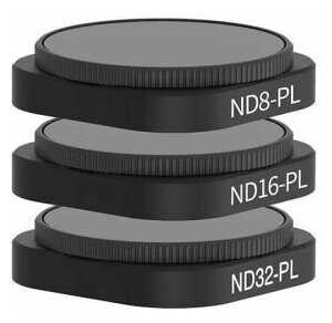 Набор NDPL фильтров Telesin для GoPro HERO9/10/11 Black (NDPL8/16/32)
