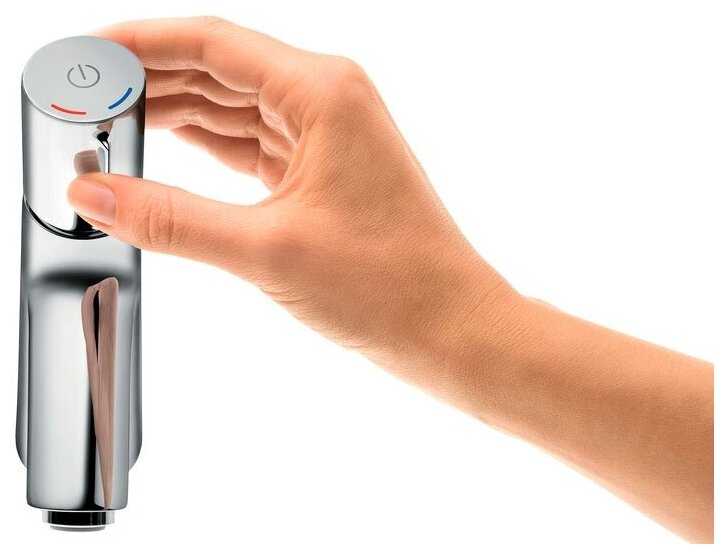Смеситель для раковины (умывальника) hansgrohe Talis Select S 72041000, нажимной фотография 11