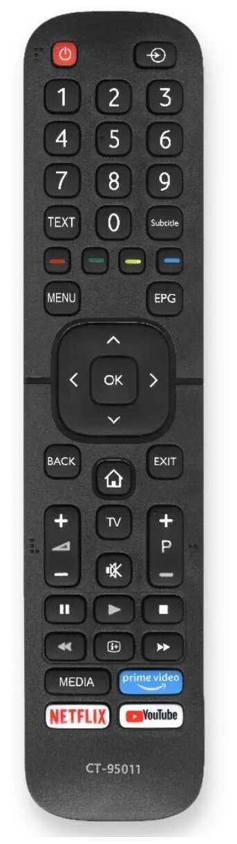 Пульт PDUSPB CT-95011 для телевизора Toshiba Smart TV