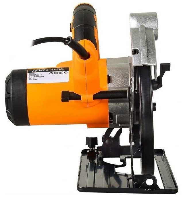 Дисковая пила ВИХРЬ ДП-20-185А, 1600 Вт фотография 9