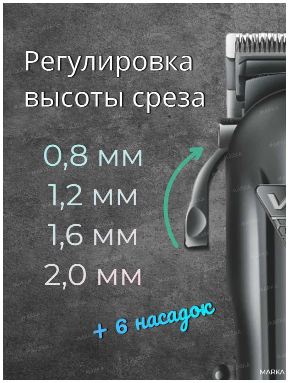 Машинка для стрижки VI282PRO Машинка для стрижки волос и бороды (VI282PRO) фотография 1