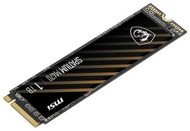 Твердотельный накопитель MSI SPATIUM M470 1 ТБ M.2 (S78-440L420-P83) фотография 3