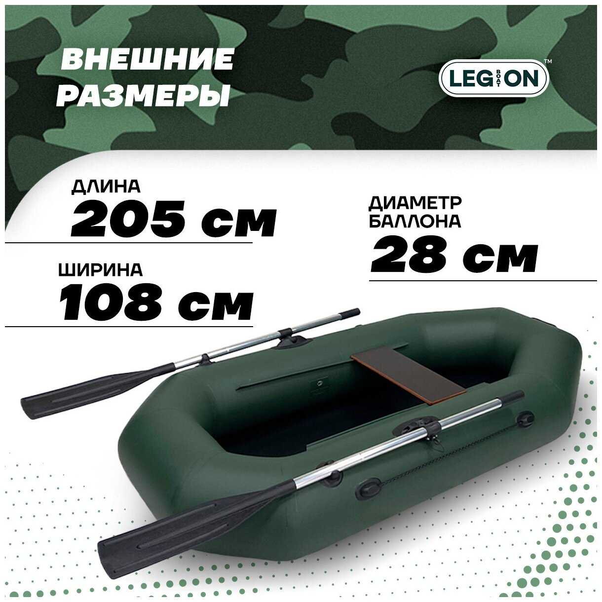 Лодка надувная LEGION-205