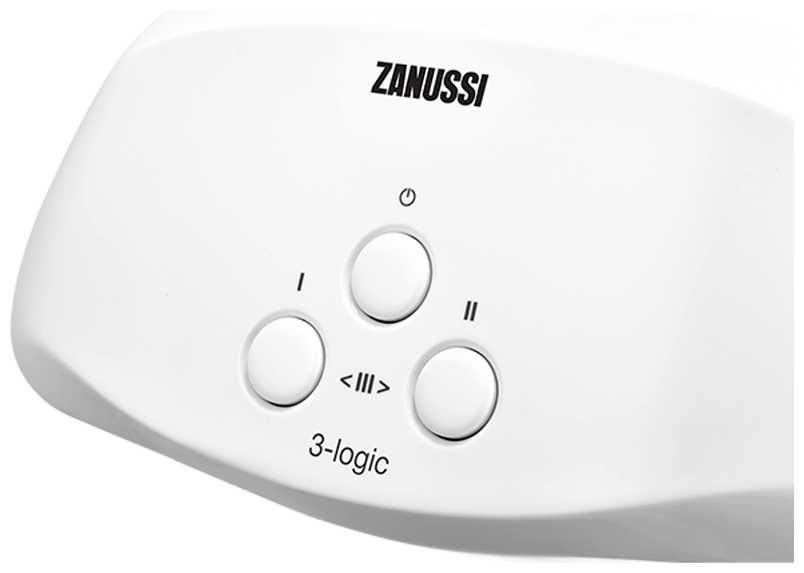 Проточный электрический водонагреватель Zanussi 3-logic 5,5 T, кран фотография 10