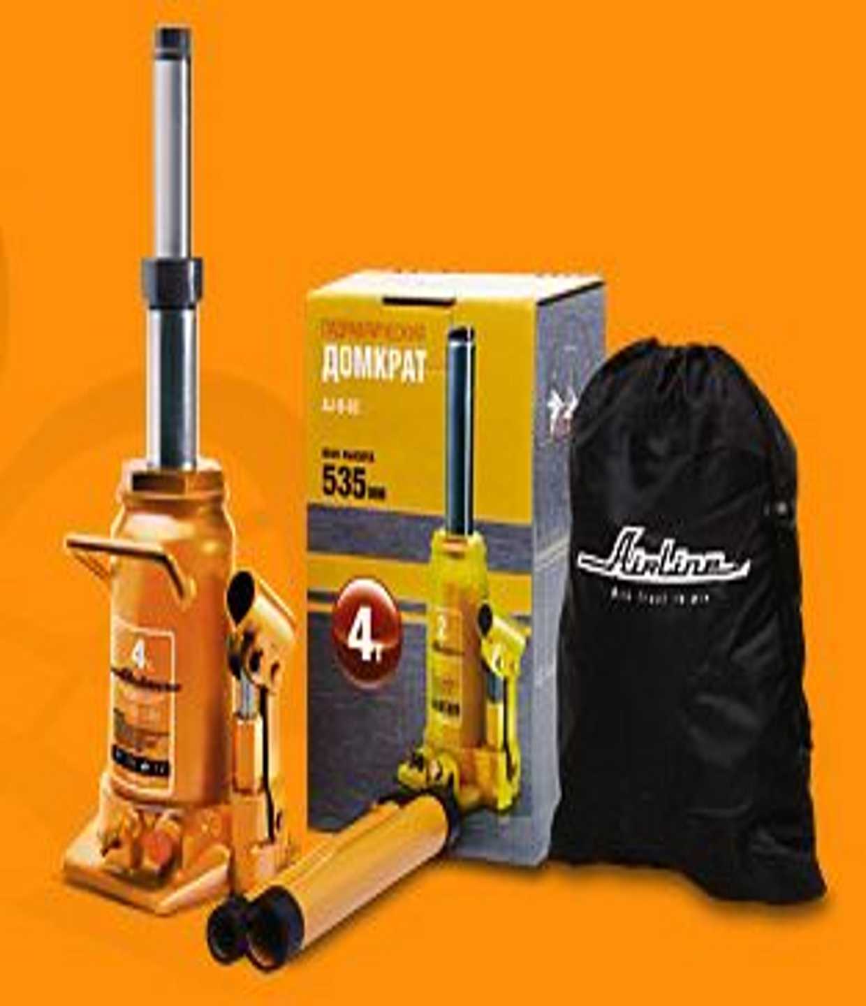 Домкрат бутылочный гидравлический AIRLINE AJ-TB-04 фотография 18