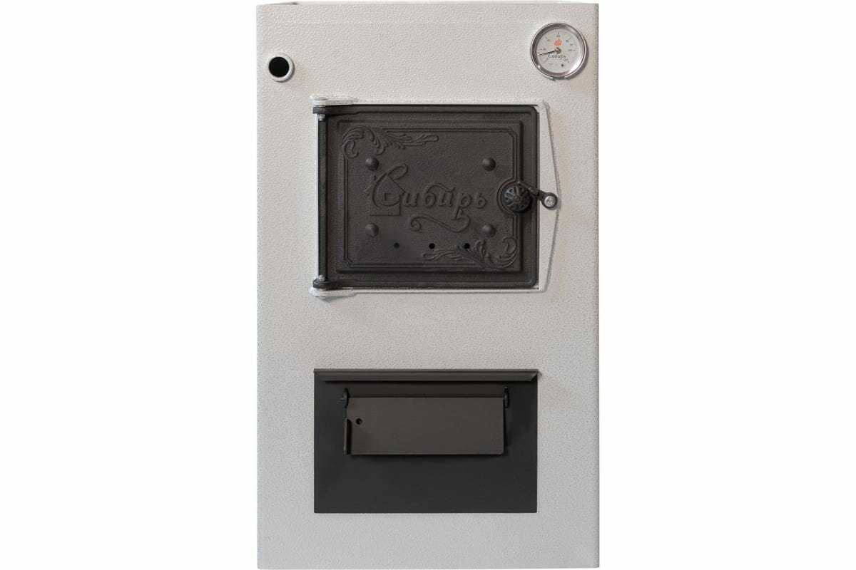 Котёл напольный твердотопливный Сибирь КВО 20 (универсальный) фотография 8