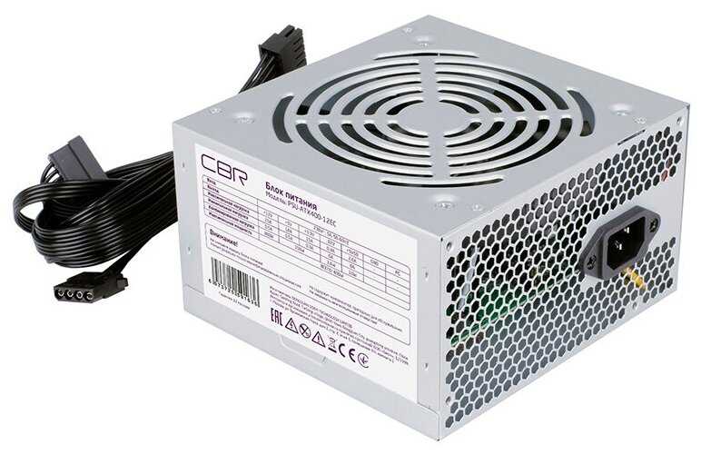 Блок питания CBR PSU-ATX400-12EC фотография 4
