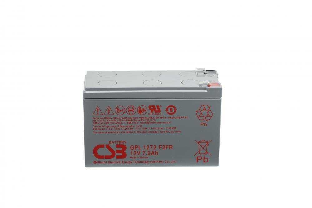 Аккумуляторная батарея CSB GPL 1272 (12В 7.2 А·ч) фотография 7