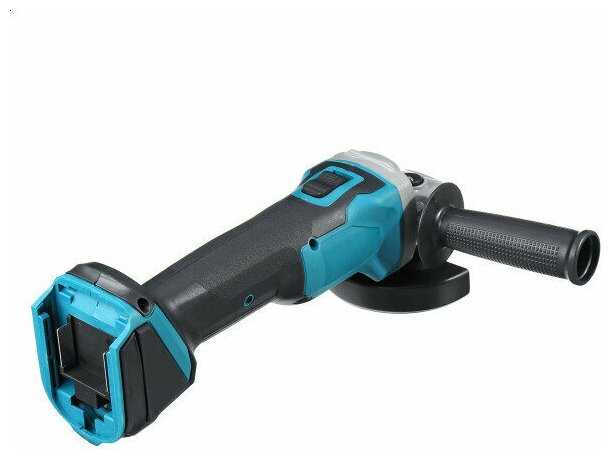 Аккумуляторная УШМ Drillpro 125 мм без АКБ, адаптирован к 18V батареи Makita фотография 13