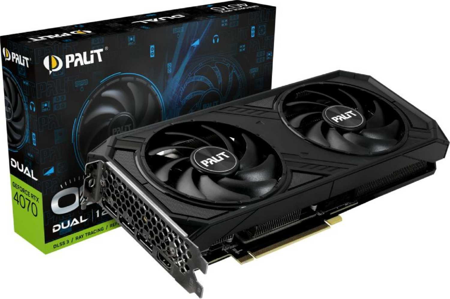 Видеокарта Palit NVIDIA GeForce RTX 4070 DUAL (ned4070019k9-1047d) фотография 14